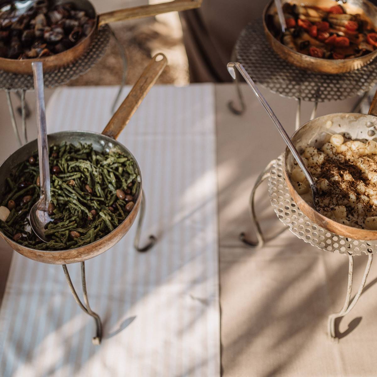 Visual pans corner - Apollinare Catering