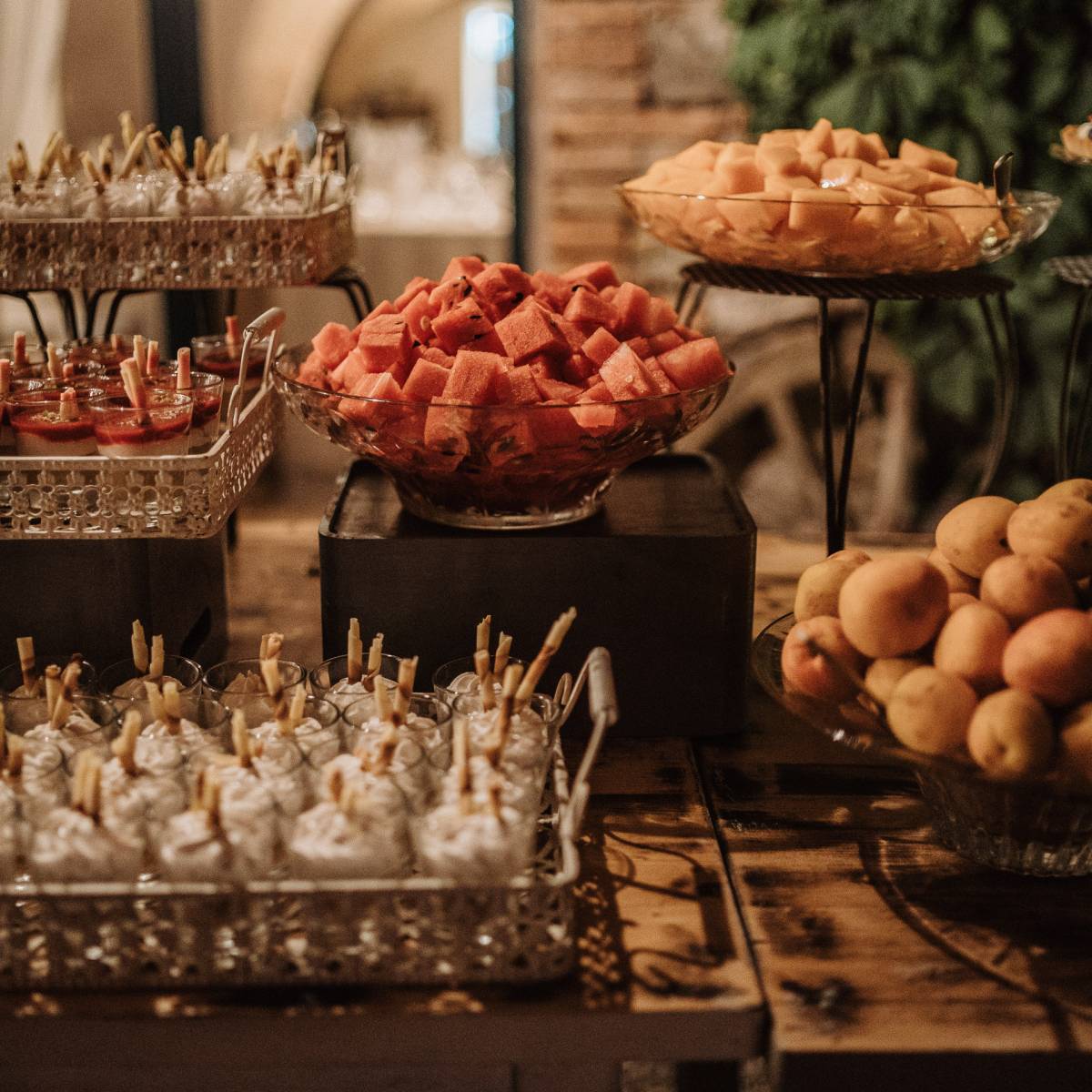 Gran buffet dei dolci e della frutta fresca - Apollinare Catering