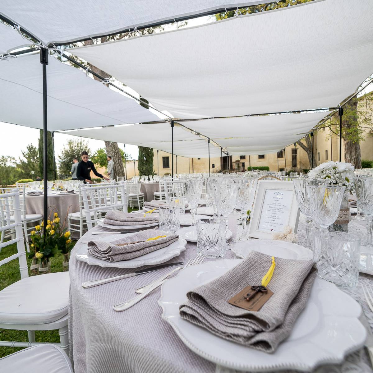 In the green of enchanted gardens - Apollinare Catering